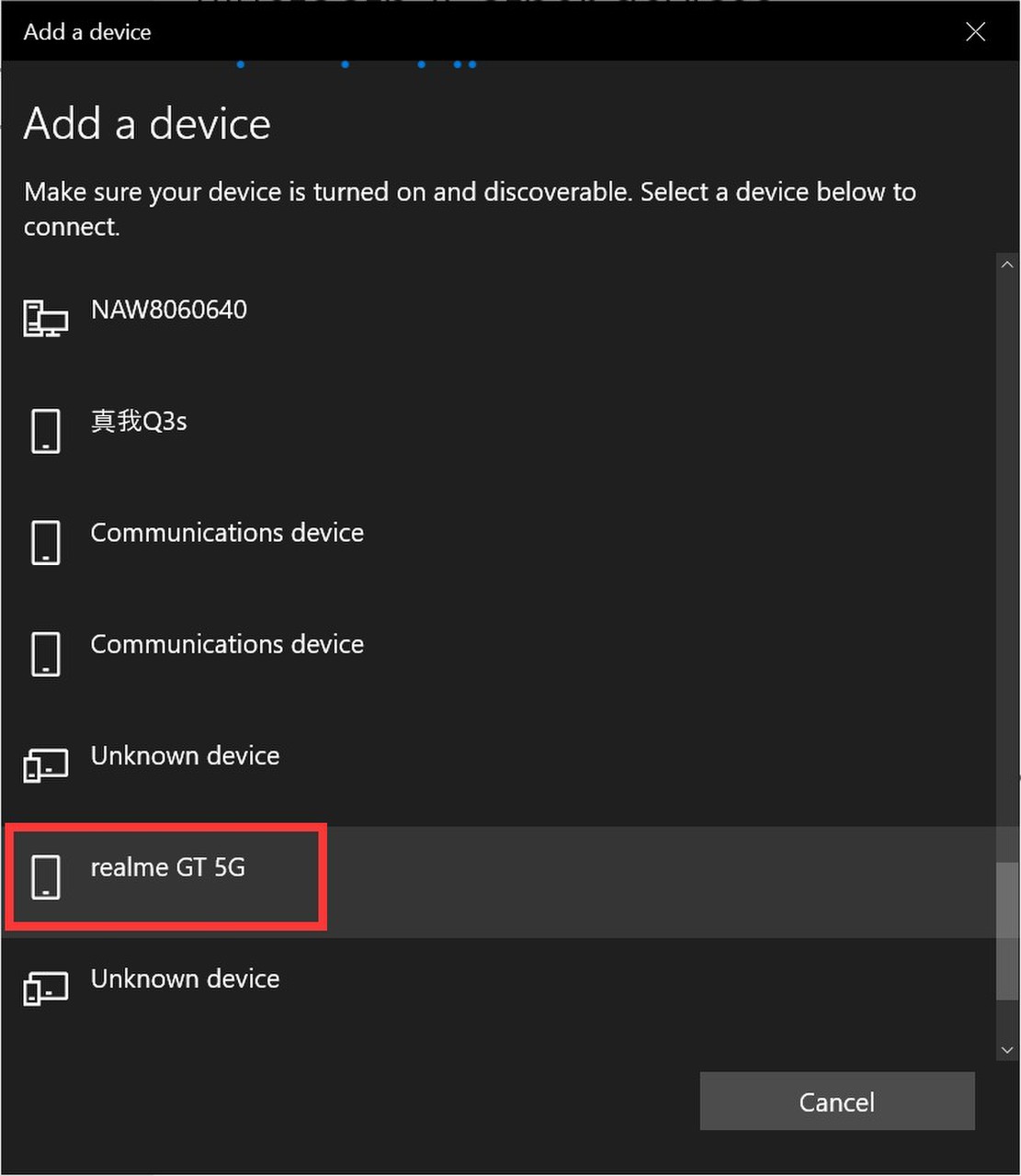 device connect to laptop 