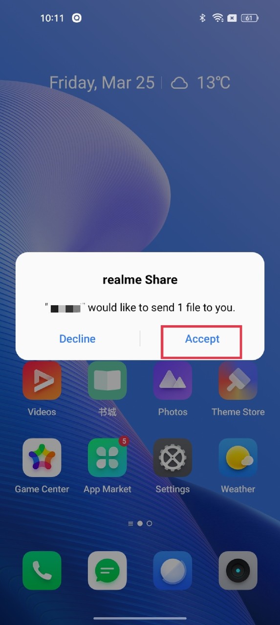 realme share how to connect 